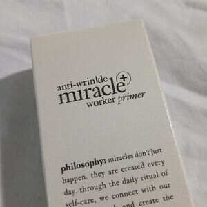 Philosophy anti-wrinkle Miracle worker primer line correcting primer .9 oz